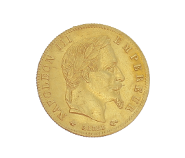Monnaie, France, 5 Francs, Napoléon III, 1863, Or, Paris (A), P15329
