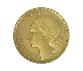 Monnaie, France, 50 Francs Guiraud, IV République, 1958, Bronze-aluminium, P15363