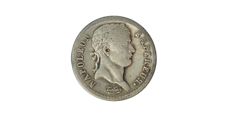 Monnaie, France, 1/2 Franc, Napoléon Ier, 1814, Argent, Toulouse (M), P15365