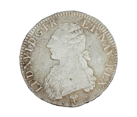 Monnaie, France, Ecu aux branche d'oliviers, Louis XVI, Argent, 1785, Bayonne (L), P15372