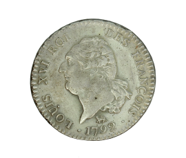 Monnaie, France, 30 sols, Louis XVI, Argent, 1792, Paris (A), P15381