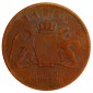 Monnaie, Baden, 1 kreuzer, Friedrich I, Cuivre, 1868,, P11399