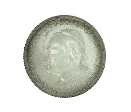 Médaille commémorative pour Jean Paul II, 1980, Argent, P15390