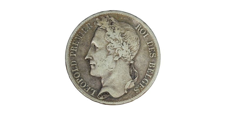 Monnaie, Belgique, 5 Francs, Léopold Ier, Argent, 1833, P15404