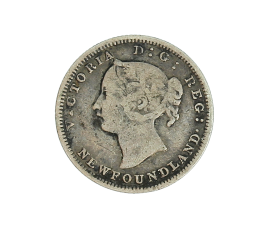 Monnaie, Canada - Newfoundland, 5 Cents, Victoria, Argent, 1890, P15399