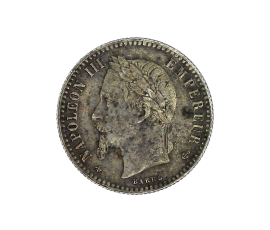 Monnaie, France, 50 centimes, Napoléon III,  Argent, 1867, Paris (A), P15417