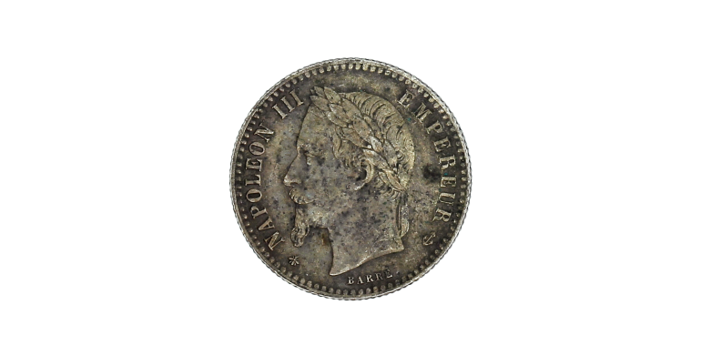 Monnaie, France, 50 centimes, Napoléon III,  Argent, 1867, Paris (A), P15417