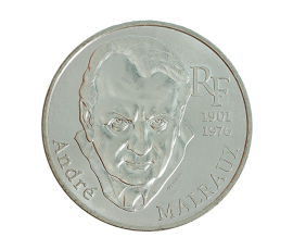 Monnaie, France, 100 Francs André Malraux, Vème République, Argent, 1997, P15427