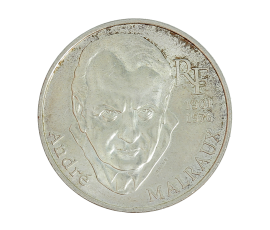 Monnaie, France, 100 Francs André Malraux, Vème République, Argent, 1997, P15430