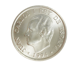 Monnaie, Espagne, 2000 Pesetas, Juan Carlos Ier, Argent, 1994, P15433