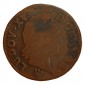Monnaie, France , 1/2 sol à la vieille tête, Louis XV, Cuivre, 1771, Reims (S), P11402