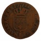 Monnaie, France , 1/2 sol à la vieille tête, Louis XV, Cuivre, 1771, Reims (S), P11402