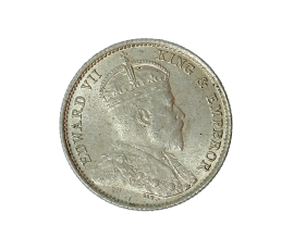 Monnaie, Hong-Kong, 5 Cents, Edouard VII, 1904, Argent, Londres, P15444
