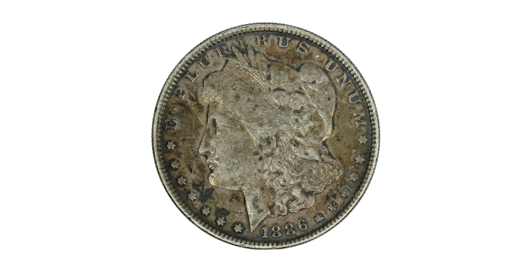 Monnaie, Etats-Unis, 1 Dollar Morgan, 1886, Argent, Philadelphie, P15477
