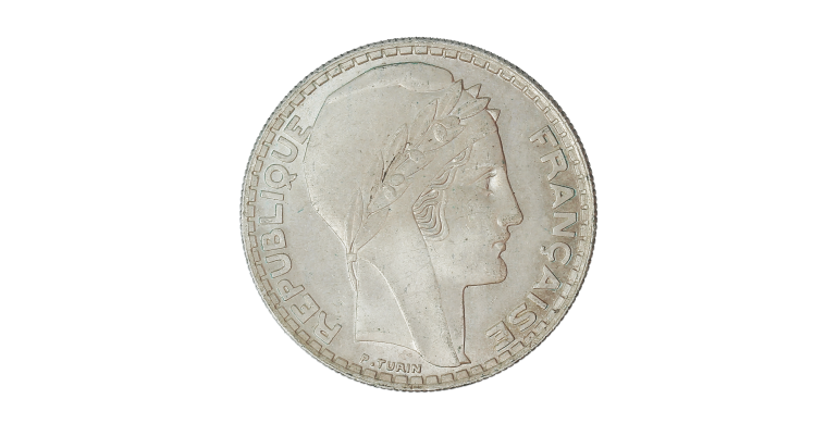 Monnaie, France, IIIème République, 20 Francs Turin, 1933, Argent, P15480