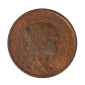 Monnaie, France, 2 Centimes Daniel Dupuis, IIIème République, 1914, Bronze, P15501