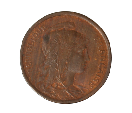Monnaie, France, 2 Centimes Daniel Dupuis, IIIème République, 1914, Bronze, P15501