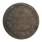 Monnaie, France, 1 Décime Dupré, Consulat, An 5, Cuivre, Limoges (I), P15504