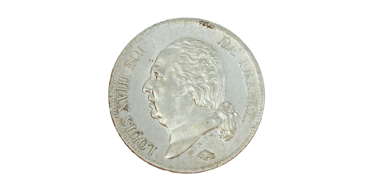 Monnaie, France, 5 Francs, Louis XVIII, Argent, 1817, Paris (A), P15234