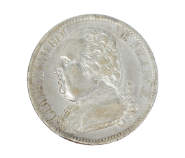 Monnaie, France, 5 Francs, Louis XVIII, Argent, 1815, Bayonne (L), P15236