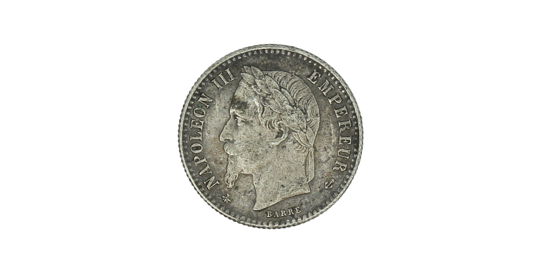 Monnaie, France, 20 centimes, Napoléon III, 1867, Argent, Paris (A), P15359