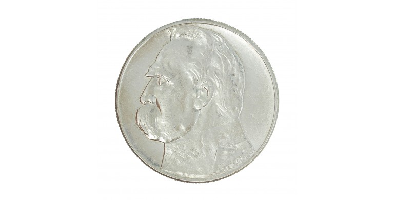 Monnaie, Pologne, 10 Zlotych, Joseph Pilsudski, 1926, Argent, Varsovie (W), P15435