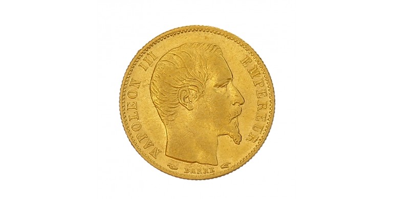 Monnaie, France, 5 Francs, Napoléon III, 1854, Or, Paris (A), P15324