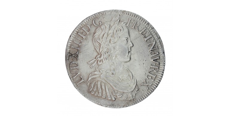 Monnaie, France, Ecu à la mèche longue, Louis XIV, 1652, Argent, Paris (A), P15370
