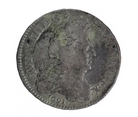 Monnaie, France, 1/2 Ecu aux 8 L, Louis XIV, Argent, 1691, P15389