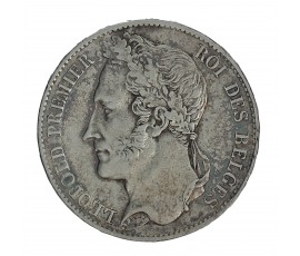 Monnaie, Belgique, 5 Francs, Léopold Ier, Argent, 1849, P15414