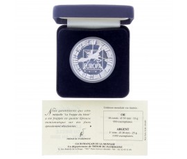 Médaille, Trésor du Patrimoine, La frappe du siècle - passage à l'an 2000, 1999, argent, P15689