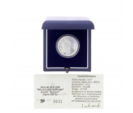 Monnaie de Paris, 10 Francs BE Millénaire Capétien, Argent, 1987, Pessac, P15714