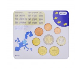 Allemagne, Série officielle BU de pièces d'usage courant, Munich, 2003, C10584