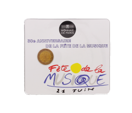 Monnaie de Paris, 2 euro BU Fête de la musique, 2011, C10544