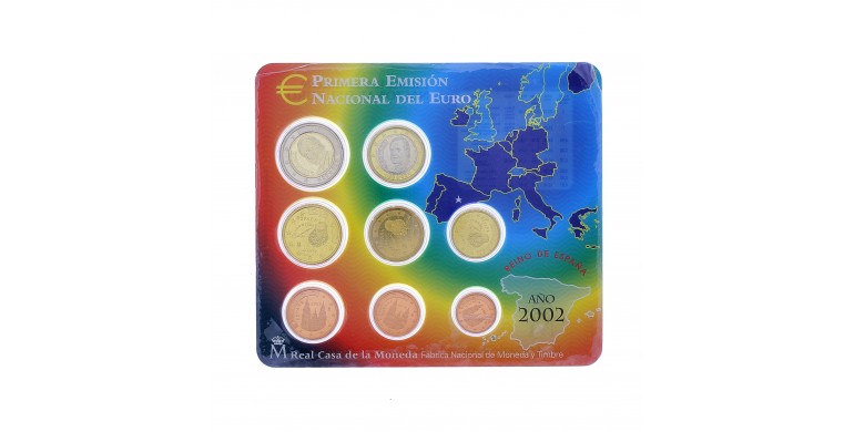 Espagne, Série BU officielle de pièces d'usage courant, 2002, C10592