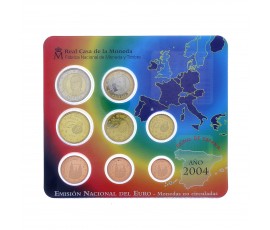 Espagne, Série BU officielle de pièces d'usage courant, 2004, C10594