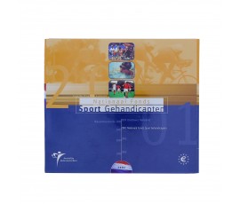 Pays-Bas, Série Euro BU 2001 - Bonne action : Sports paralympiques, 2001, 8 pièces, C10601