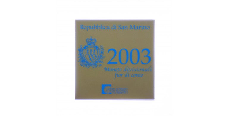 République  Saint-Marin, Série Euro BU, 2004, 9 pièces, C10606