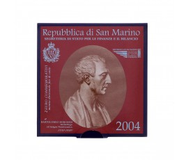 Saint Marin, 2 euro BU "Bartolomeo Borghesi", 2004, C10610