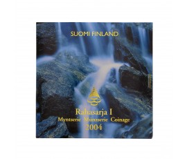 Finlande, Coffret euro BU officiel, 2004, 9 pièces, C10615