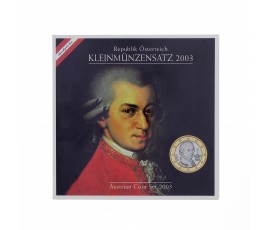 Autriche, Coffret Euro BU, 2003, 8 pièces, C10617