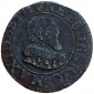 Monnaie, Boisbelle-Henrichemont, Double tournois, Maximilien Ier de Béthune, Cuivre, 1636, Henrichemont, P11446