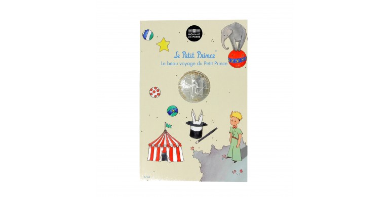 Monnaie de Paris, 10 Euro le Petit Prince "le cirque" 2/24, Argent, 2016, C10651