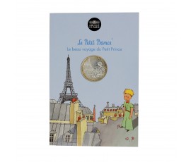 Monnaie de Paris, 10 Euro le Petit Prince "en terrasse à Paris" 17/24, Argent, 2016, C10666