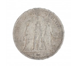 Monnaie, France, 5 Francs Hercule, IIème République, Argent, 1848, Paris (A), P14269