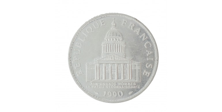 Monnaie, France, 100 Francs Panthéon, Vème République, Argent, 1989, P14284