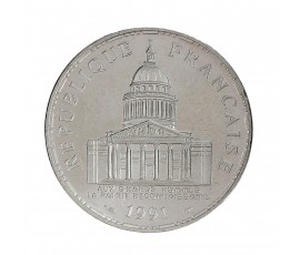 Monnaie, France, 100 Francs Panthéon, Vème République, Argent, 1989, P14285