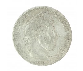 Monnaie, France, 5 Francs, Louis Philippe Ier, Argent, 1837, Strasbourg (BB), P14322