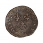 Monnaie, France, Double Tournois, Henri III, cuivre, 1581, Tours, P15729
