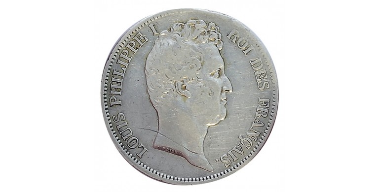 Monnaie, France , 5 francs, Louis-Philippe Ier, Argent, 1831, Marseille (MA), P11455